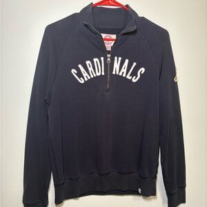 Women’s 47 Brand Cardinals Zip-Up navy